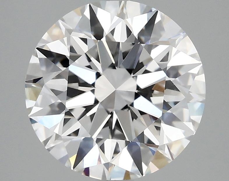 3.06 Carat Round Shaped Excellent Cut VVS2 IGI Certified Lab Grown Diamond