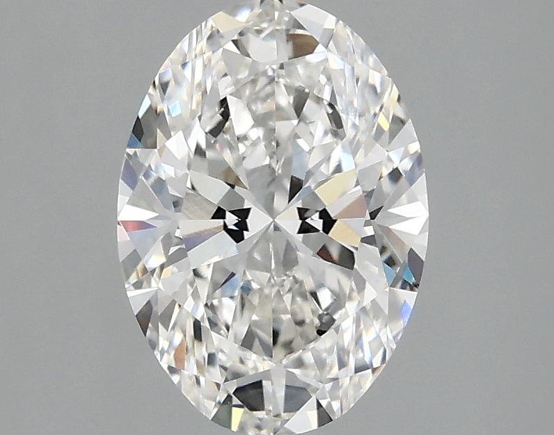 1.66 Carat Oval Shaped Ideal Cut VVS2 IGI Certified Lab Grown Diamond