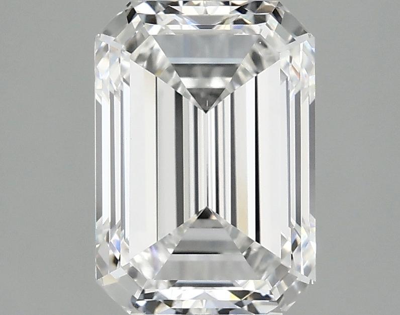 2.5 Carat Emerald Shaped Ideal Cut VS1 IGI Certified Lab Grown Diamond