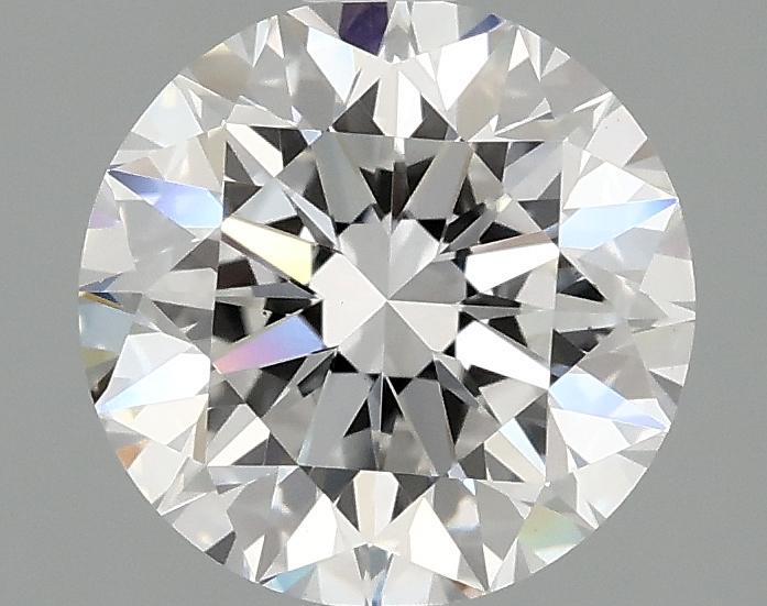 2.08 Carat Round Shaped Excellent Cut VS1 IGI Certified Lab Grown Diamond