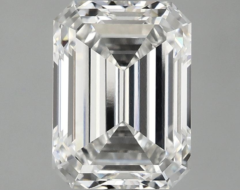 3.03 Carat Emerald Shaped Excellent Cut VVS2 IGI Certified Lab Grown Diamond