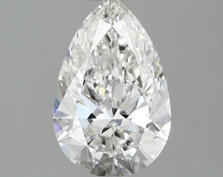 0.97 Carat Pear Shaped Ideal Cut VVS2 IGI Certified Lab Grown Diamond