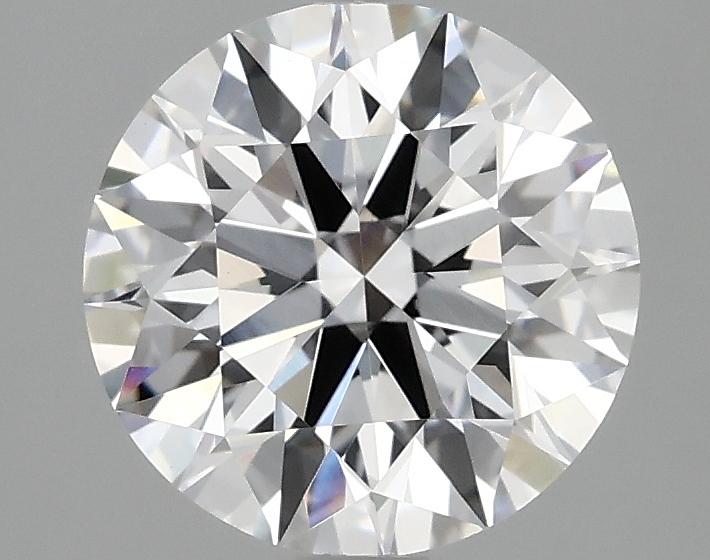 2.08 Carat Round Shaped Excellent Cut VVS2 IGI Certified Lab Grown Diamond