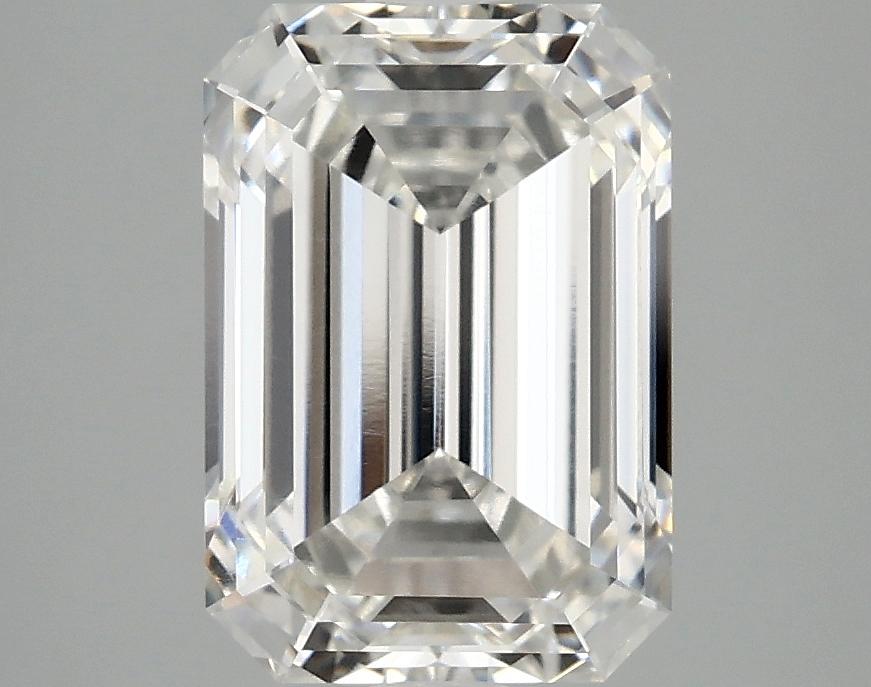 3.1 Carat Emerald Shaped Ideal Cut VVS2 IGI Certified Lab Grown Diamond