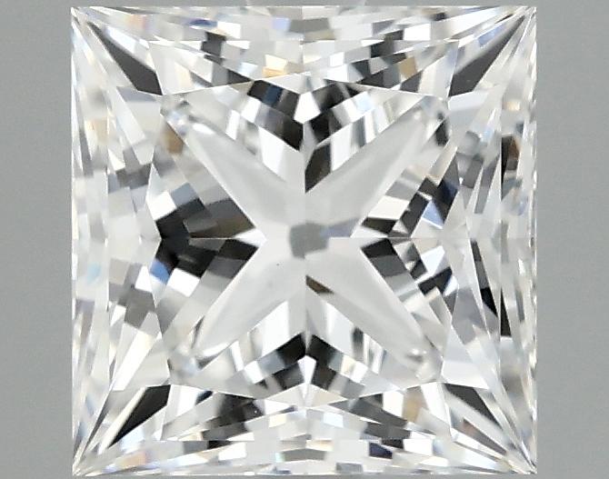 2.56 Carat Princess Shaped Ideal Cut VVS2 IGI Certified Lab Grown Diamond