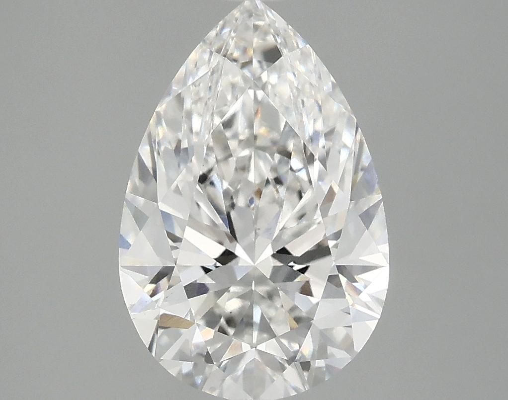 3.05 Carat Pear Shaped Excellent Cut VS1 IGI Certified Lab Grown Diamond