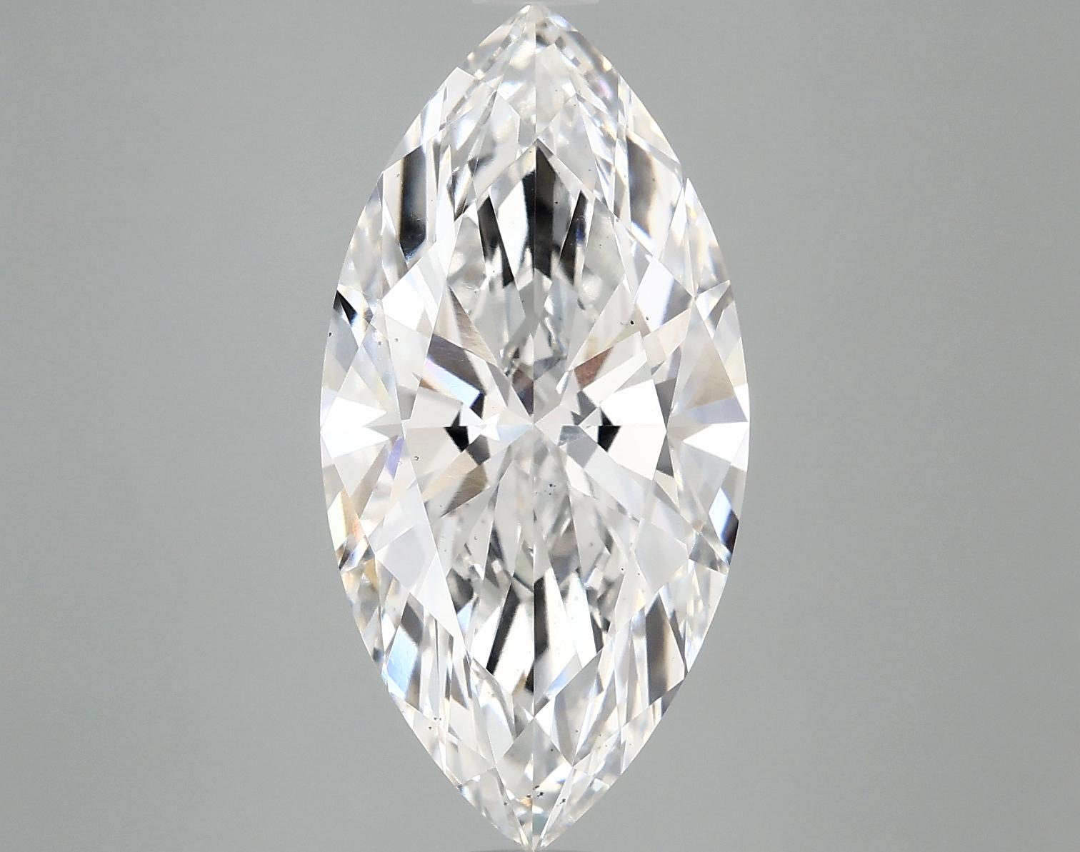 4.87 Carat Marquise Shaped Ideal Cut VS2 IGI Certified Lab Grown Diamond