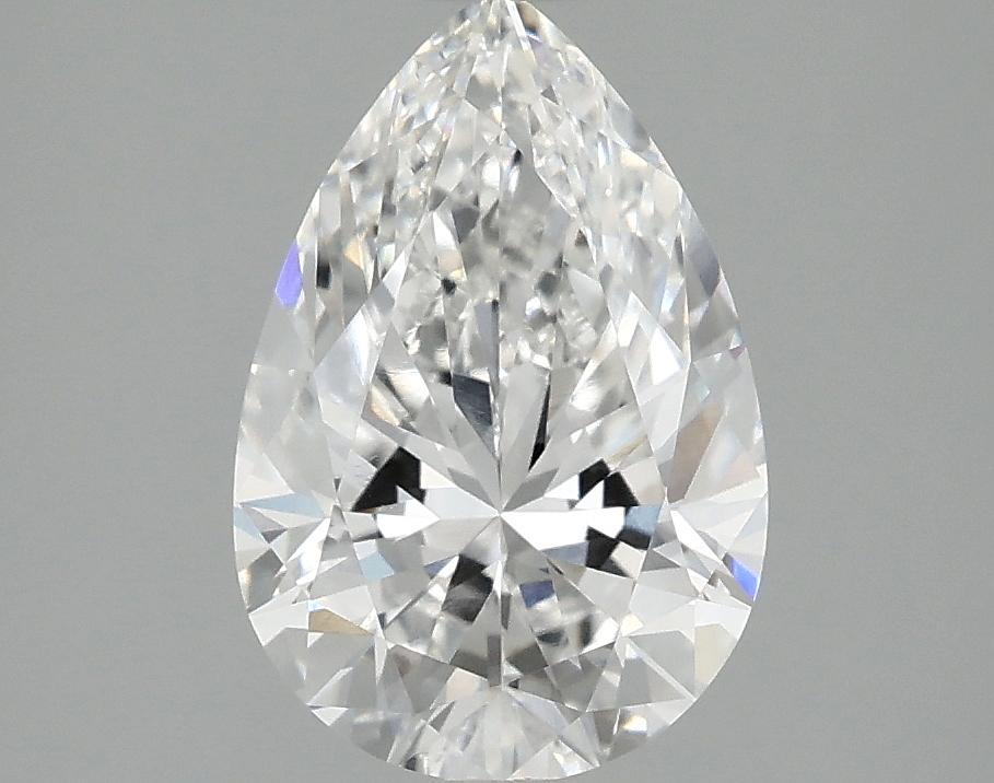 2.07 Carat Pear Shaped Excellent Cut VVS2 IGI Certified Lab Grown Diamond
