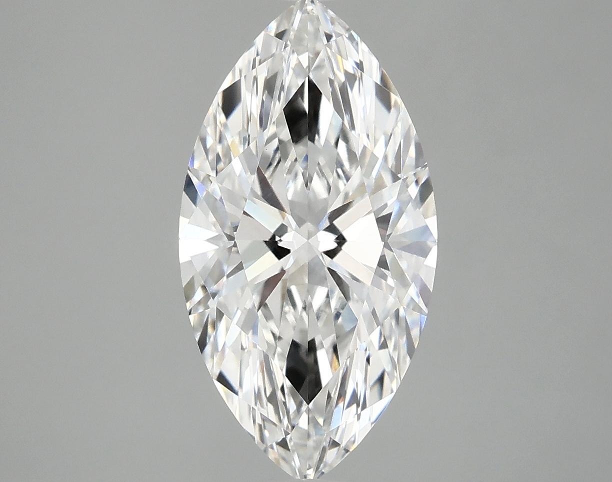3.02 Carat Marquise Shaped Excellent Cut VVS2 IGI Certified Lab Grown Diamond