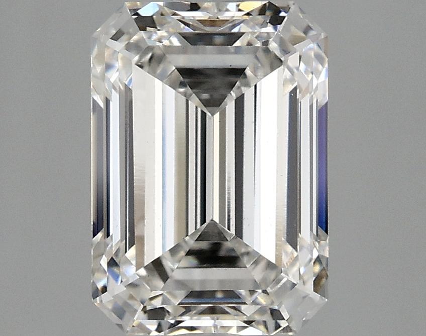 3.09 Carat Emerald Shaped Ideal Cut VS1 IGI Certified Lab Grown Diamond