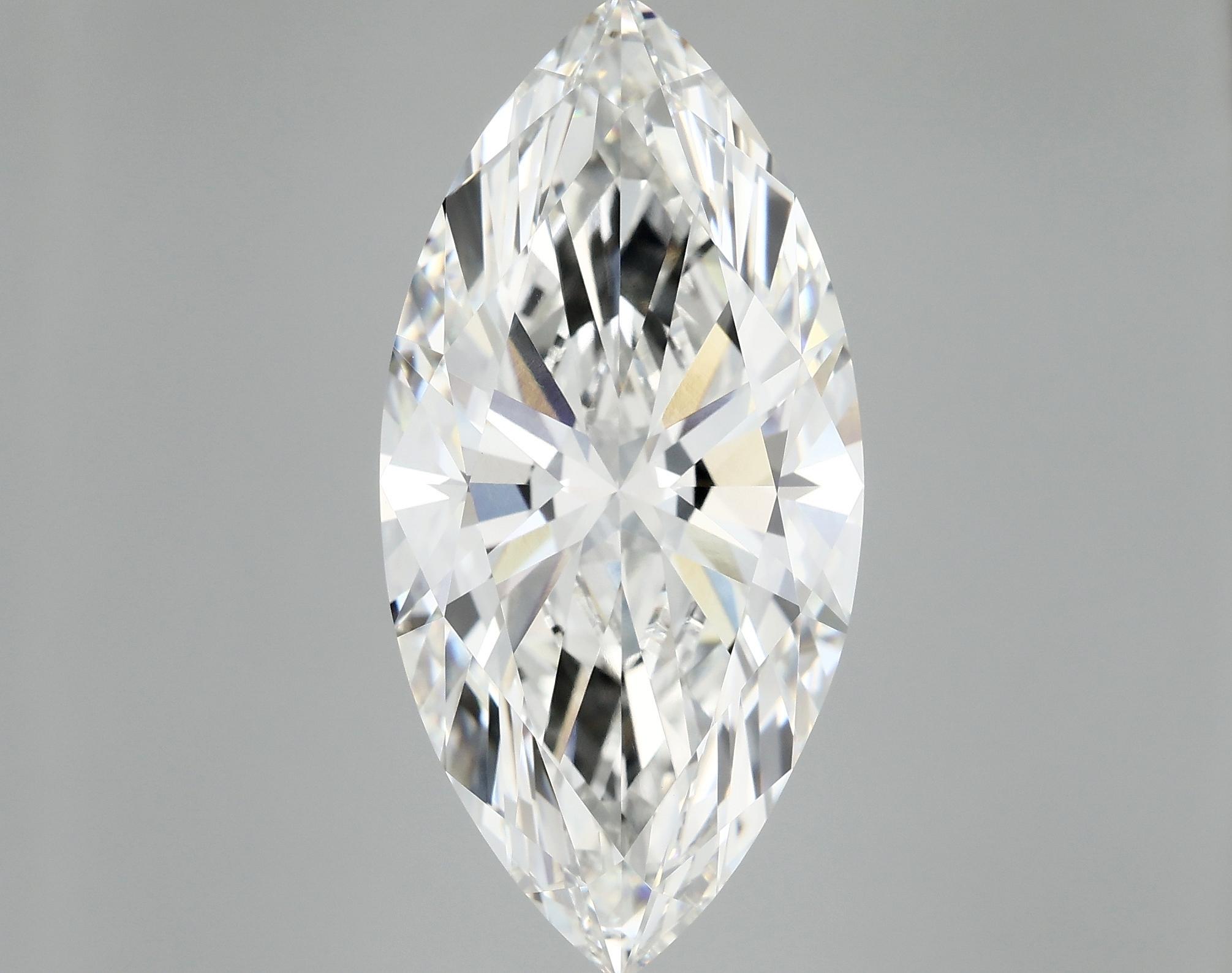 10.75 Carat Marquise Shaped Ideal Cut VVS2 IGI Certified Lab Grown Diamond