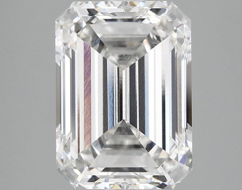3.09 Carat Emerald Shaped Excellent Cut VS1 IGI Certified Lab Grown Diamond