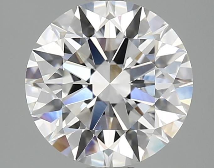 2.55 Carat Round Shaped Ideal Cut VVS2 IGI Certified Lab Grown Diamond