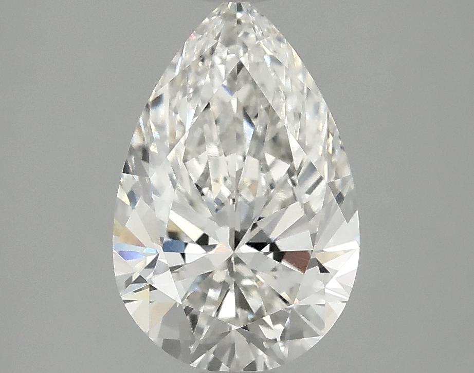 2.1 Carat Pear Shaped Ideal Cut VVS2 IGI Certified Lab Grown Diamond