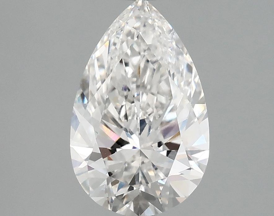 2.0 Carat Pear Shaped Ideal Cut VVS2 IGI Certified Lab Grown Diamond
