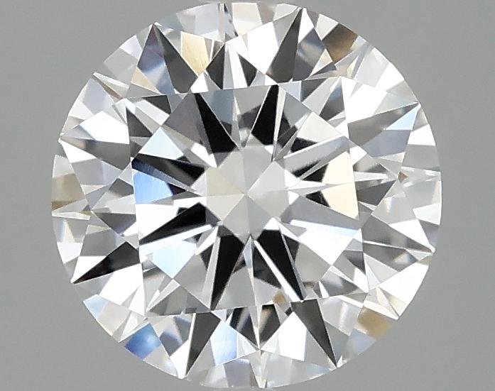 2.03 Carat Round Shaped Ideal Cut VVS2 IGI Certified Lab Grown Diamond