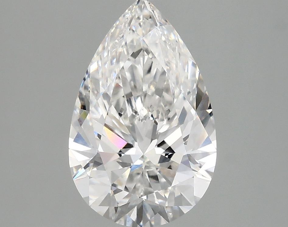 2.1 Carat Pear Shaped Ideal Cut VS1 IGI Certified Lab Grown Diamond