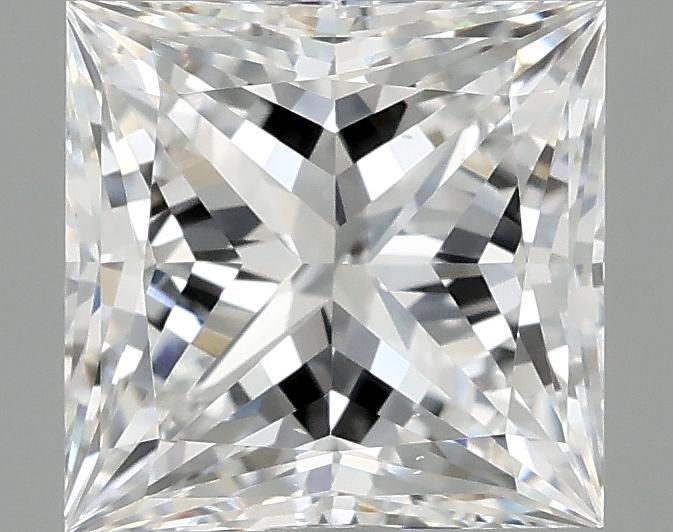 1.87 Carat Princess Shaped Ideal Cut VS2 IGI Certified Lab Grown Diamond