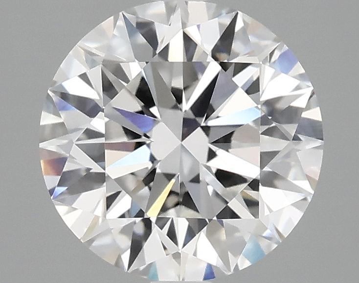 2.5 Carat Round Shaped Ideal Cut VVS2 IGI Certified Lab Grown Diamond
