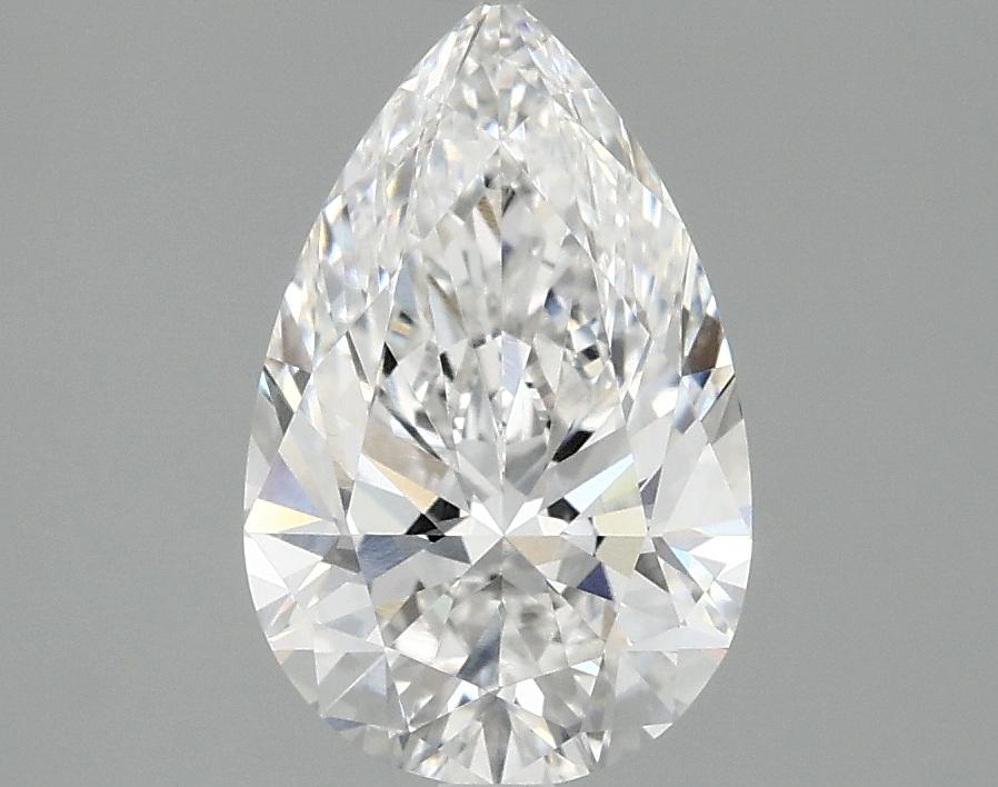 1.89 Carat Pear Shaped Ideal Cut VVS2 IGI Certified Lab Grown Diamond