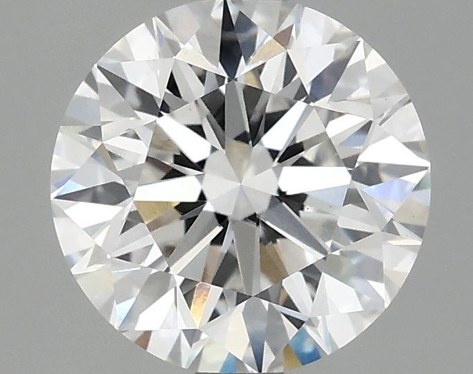 2.08 Carat Round Shaped Excellent Cut VS1 IGI Certified Lab Grown Diamond