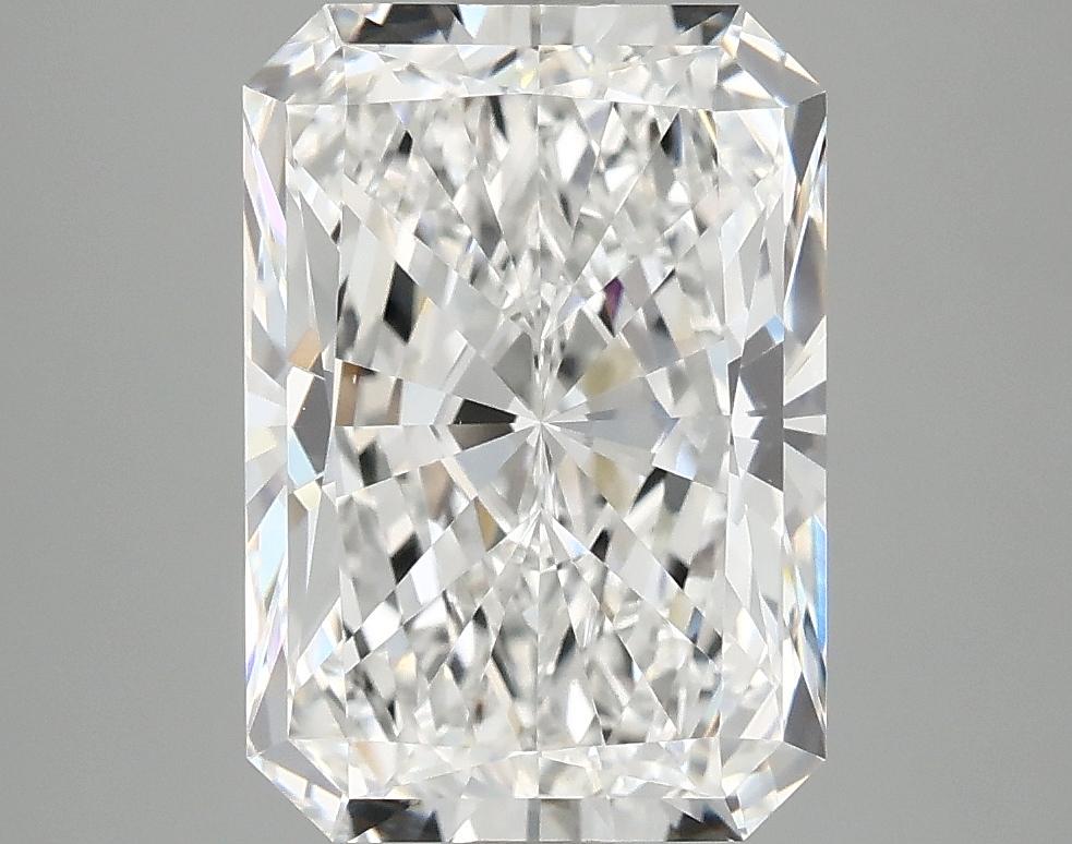 3.98 Carat Radiant Shaped Ideal Cut VVS2 IGI Certified Lab Grown Diamond
