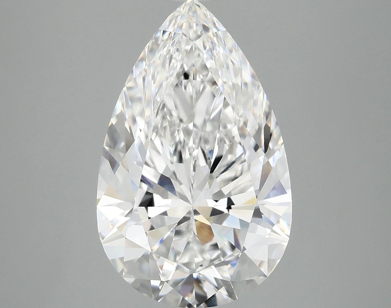 5.03 Carat Pear Shaped Ideal Cut VVS2 IGI Certified Lab Grown Diamond