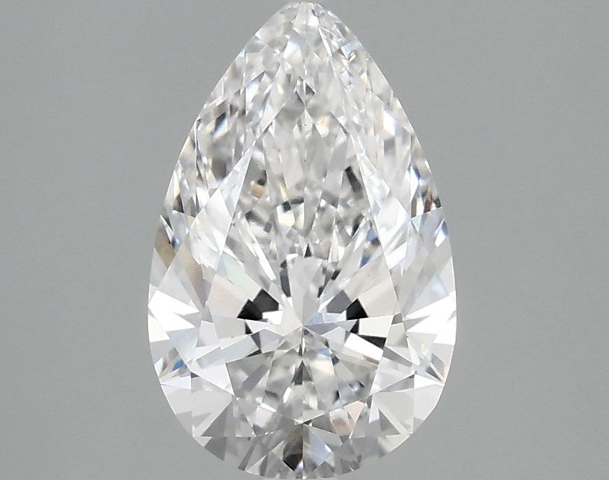 1.59 Carat Pear Shaped Ideal Cut VVS2 IGI Certified Lab Grown Diamond