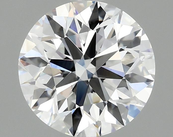 2.07 Carat Round Shaped Excellent Cut VVS2 IGI Certified Lab Grown Diamond