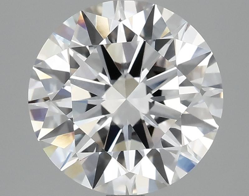 3.07 Carat Round Shaped Excellent Cut VVS2 IGI Certified Lab Grown Diamond