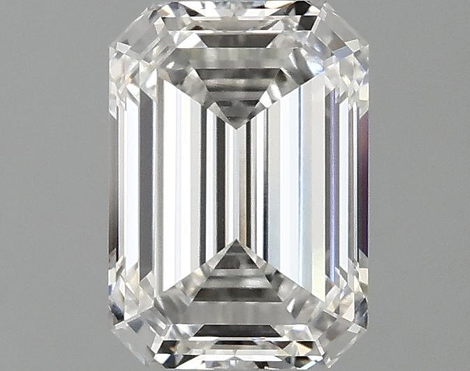 1.59 Carat Emerald Shaped Ideal Cut VVS2 IGI Certified Lab Grown Diamond