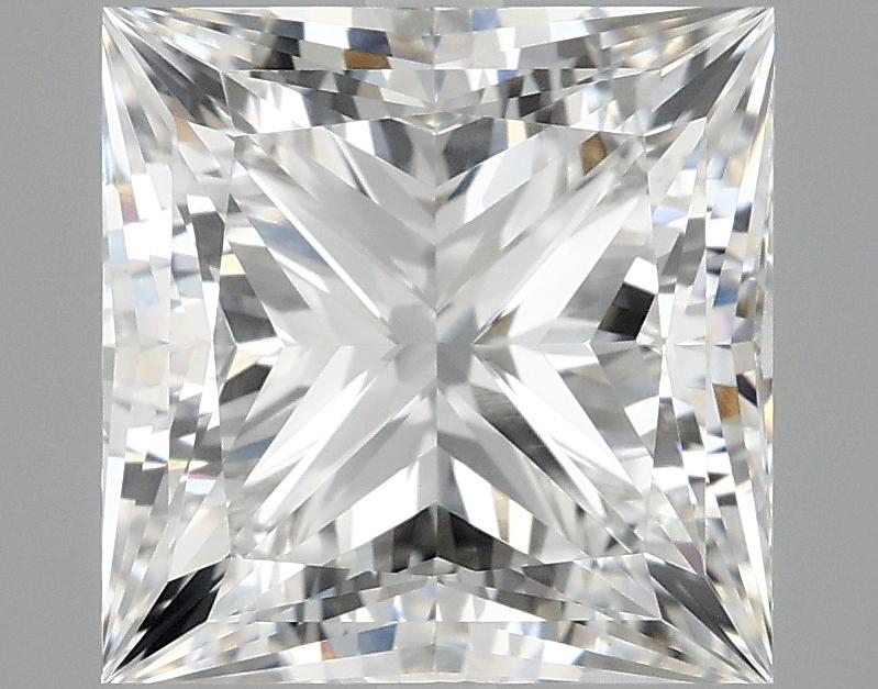 4.76 Carat Princess Shaped Ideal Cut VVS2 IGI Certified Lab Grown Diamond