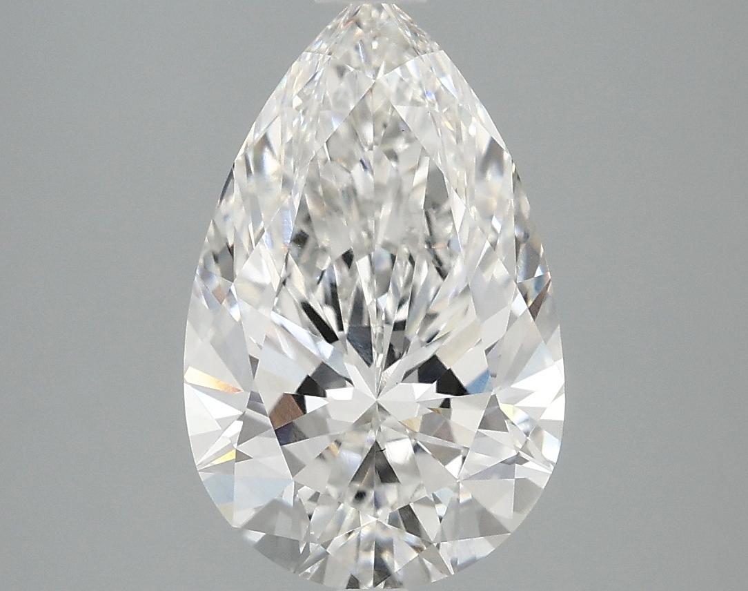 3.09 Carat Pear Shaped Ideal Cut VS1 IGI Certified Lab Grown Diamond