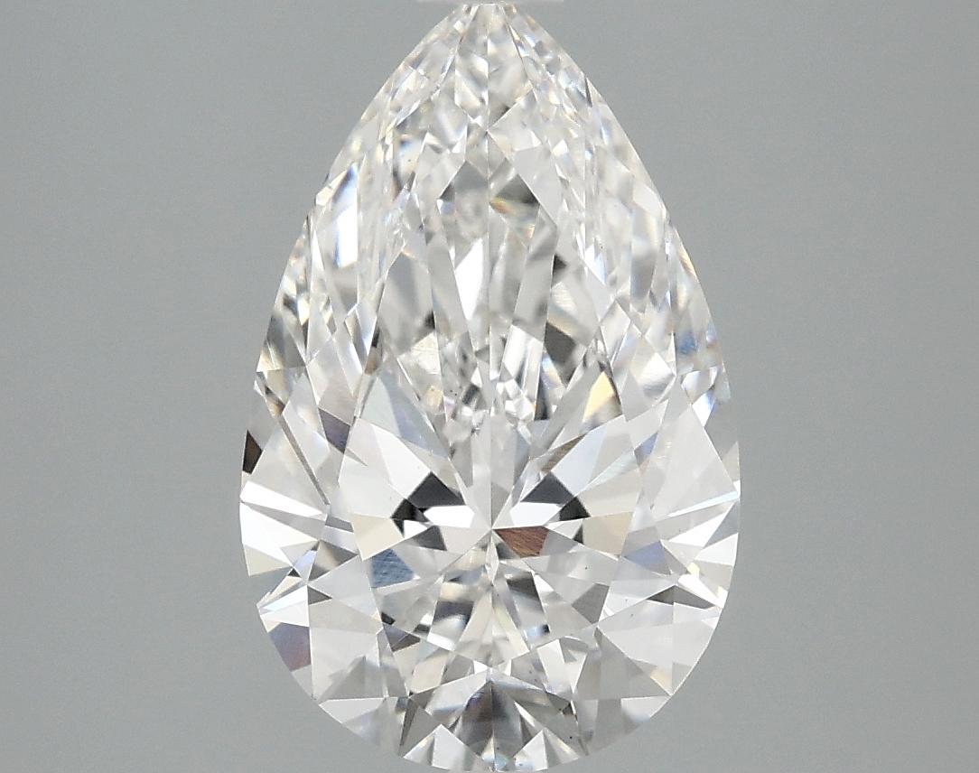 3.07 Carat Pear Shaped Ideal Cut VS1 IGI Certified Lab Grown Diamond