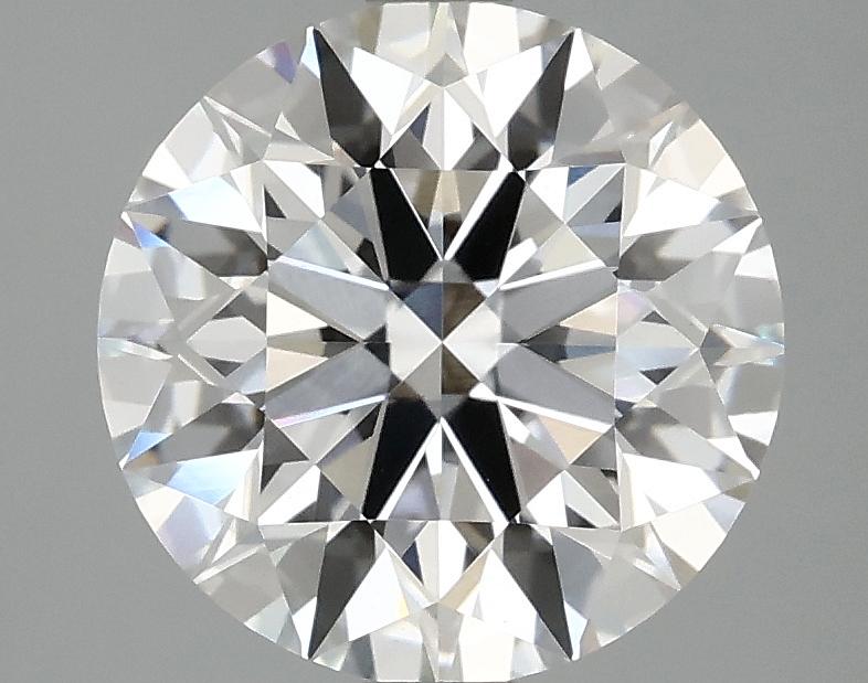 3.08 Carat Round Shaped Ideal Cut VVS2 IGI Certified Lab Grown Diamond