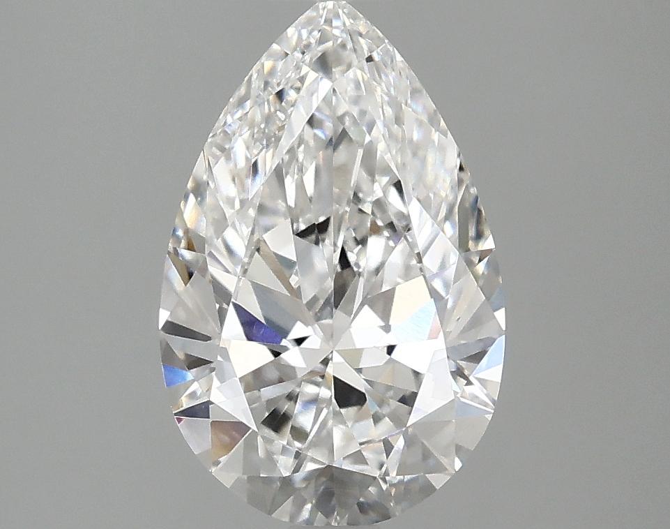 1.85 Carat Pear Shaped Ideal Cut VVS2 IGI Certified Lab Grown Diamond