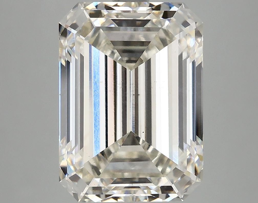 5.07 Carat Emerald Shaped Excellent Cut VS2 IGI Certified Lab Grown Diamond