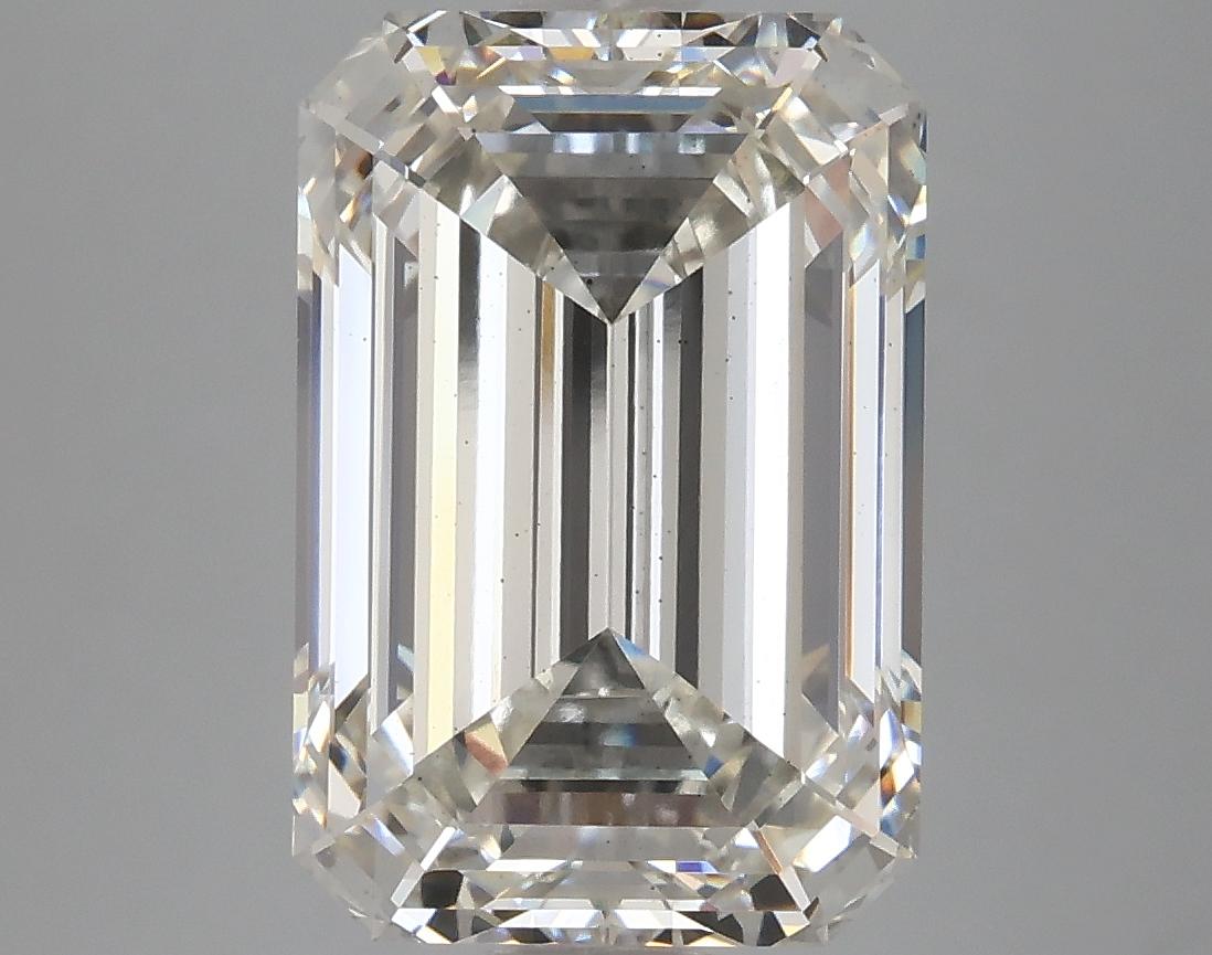 6.1 Carat Emerald Shaped Excellent Cut VS2 IGI Certified Lab Grown Diamond