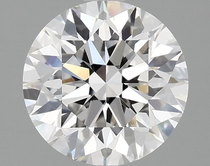 2.07 Carat Round Shaped Excellent Cut VVS2 IGI Certified Lab Grown Diamond