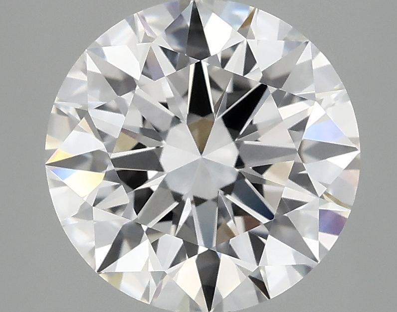 3.08 Carat Round Shaped Ideal Cut VVS2 IGI Certified Lab Grown Diamond