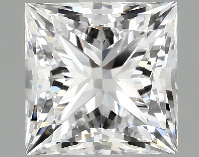 2.05 Carat Princess Shaped Ideal Cut VVS2 IGI Certified Lab Grown Diamond