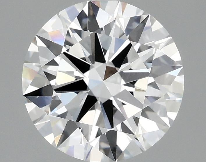 2.06 Carat Round Shaped Ideal Cut VVS2 IGI Certified Lab Grown Diamond