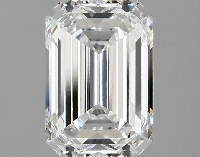 1.59 Carat Emerald Shaped Ideal Cut VVS2 IGI Certified Lab Grown Diamond