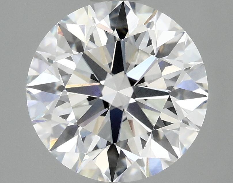 3.04 Carat Round Shaped Excellent Cut VVS2 IGI Certified Lab Grown Diamond