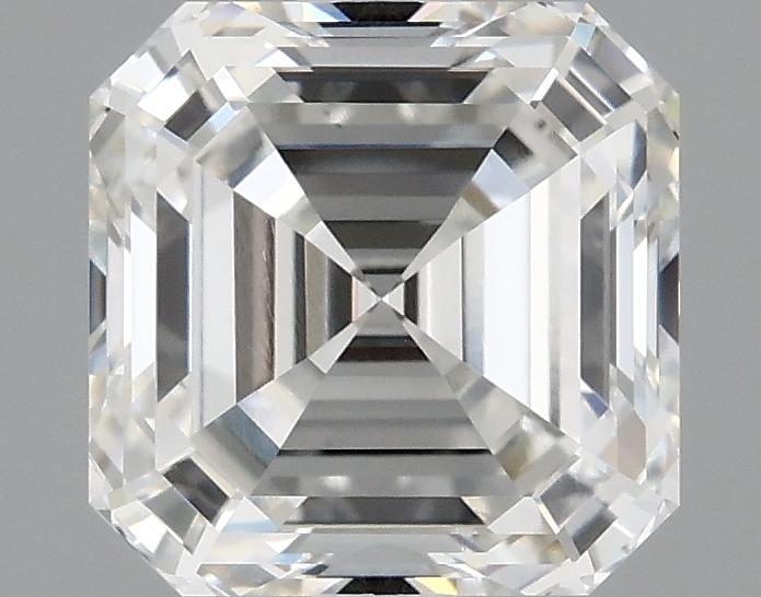 2.05 Carat Asscher Shaped Ideal Cut VS1 IGI Certified Lab Grown Diamond