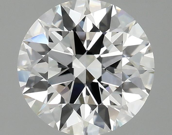 2.07 Carat Round Shaped Ideal Cut VVS2 IGI Certified Lab Grown Diamond