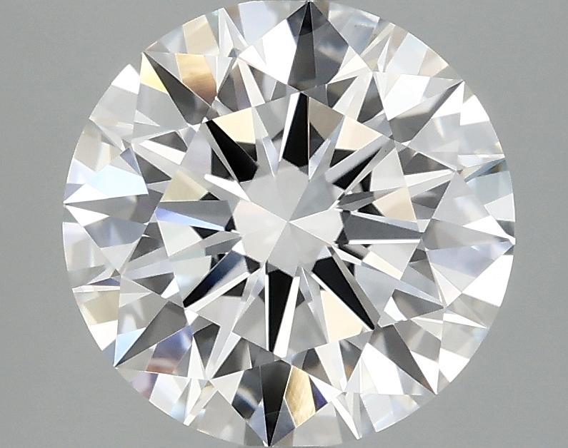 3.09 Carat Round Shaped Ideal Cut VVS2 IGI Certified Lab Grown Diamond