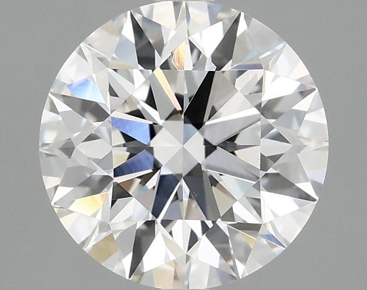 2.57 Carat Round Shaped Ideal Cut VVS2 IGI Certified Lab Grown Diamond