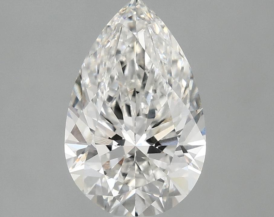 2.06 Carat Pear Shaped Ideal Cut VVS2 IGI Certified Lab Grown Diamond