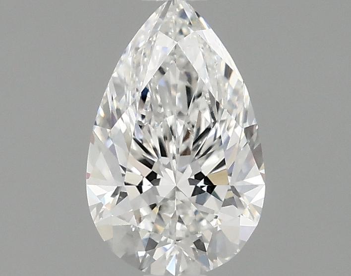 0.97 Carat Pear Shaped Ideal Cut VVS2 IGI Certified Lab Grown Diamond